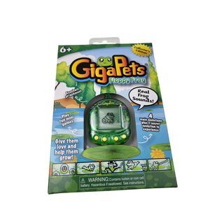 NEW Giga Pets Floppy Frog Virtual Animal Pet Toy Top Secret Toys